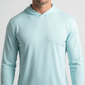 UPF 50+ Performance Sun Hoodie — Light Green — product hero