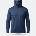 UPF 50+ Performance Sun Hoodie — Navy — product hero