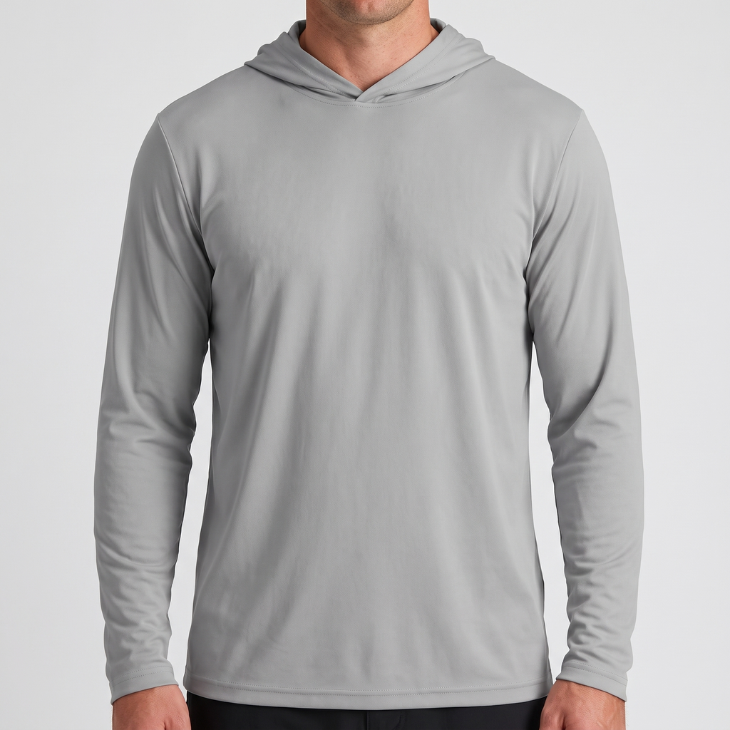 UPF 50+ Kingfish Hooded Sun Shirt — product hero