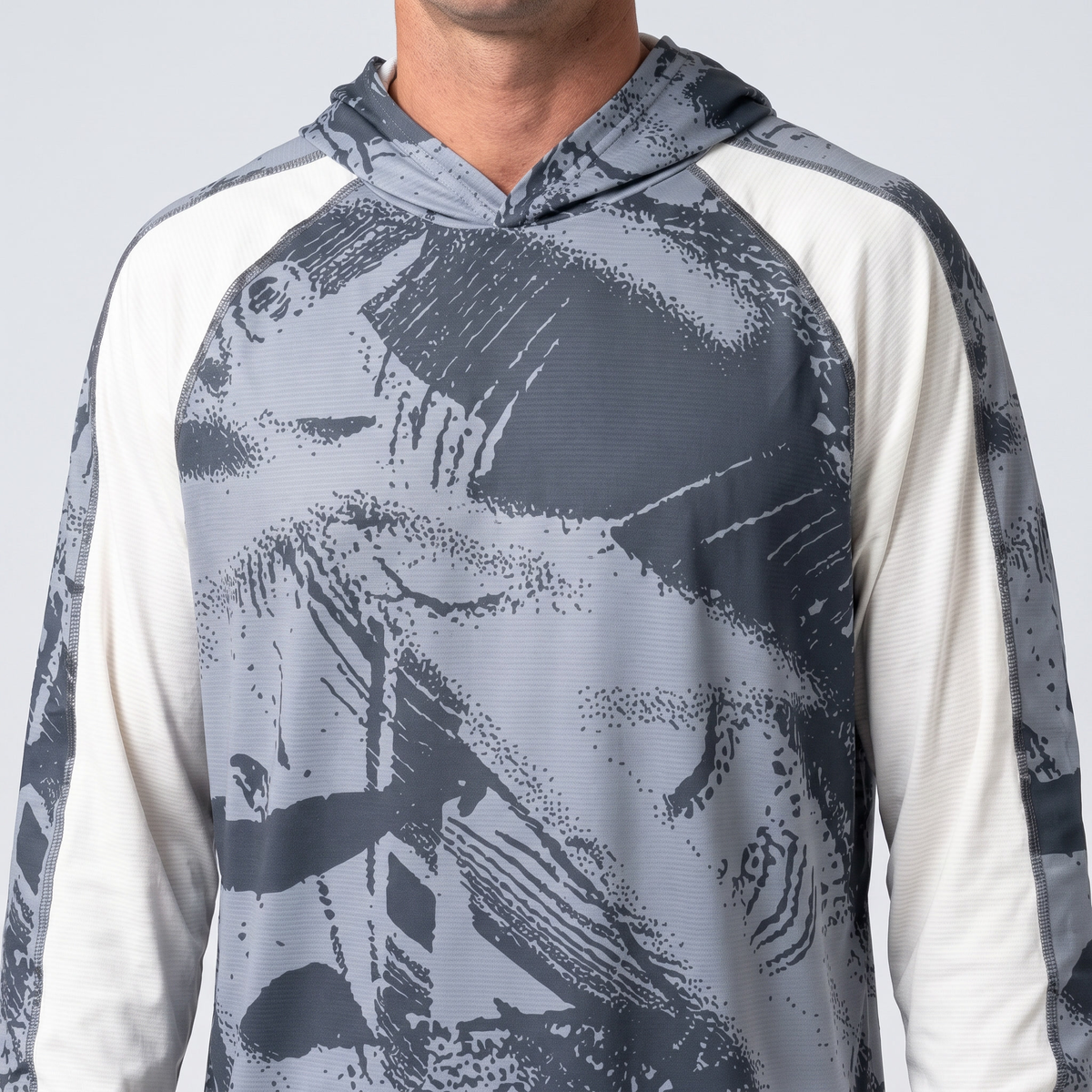 UPF 50+ Long-Sleeve Hooded Sun Shirt — product hero