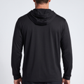UPF 50+ Hooded Sun Shirt — Black — product hero