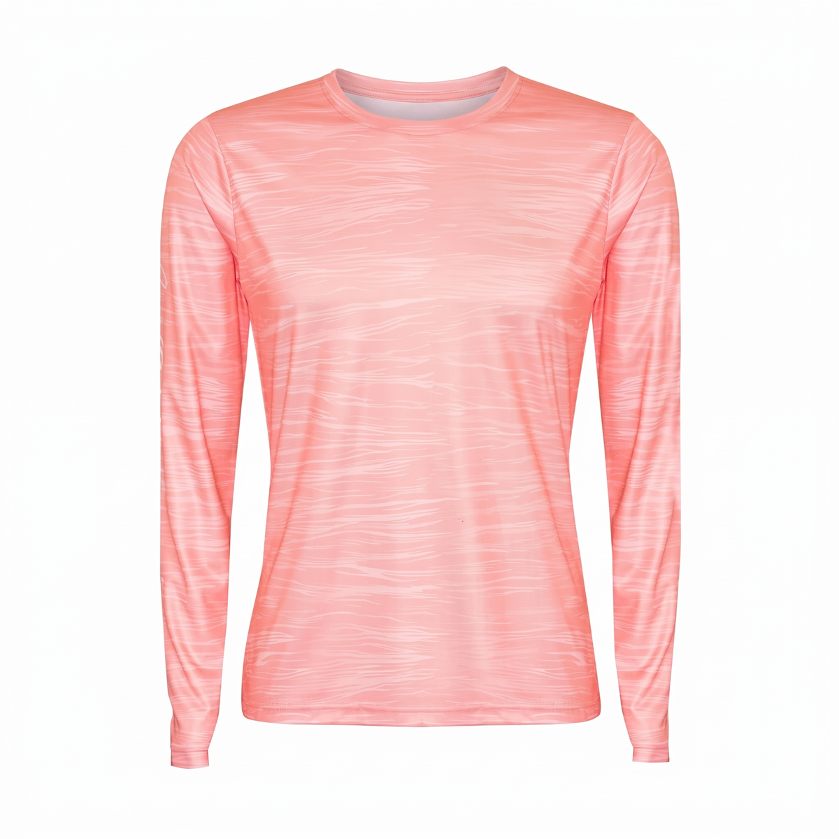 Women's UPF 50+ Technical Sun Shirt — Coral — studio view