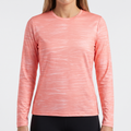 Women's UPF 50+ Technical Sun Shirt — Coral — product hero