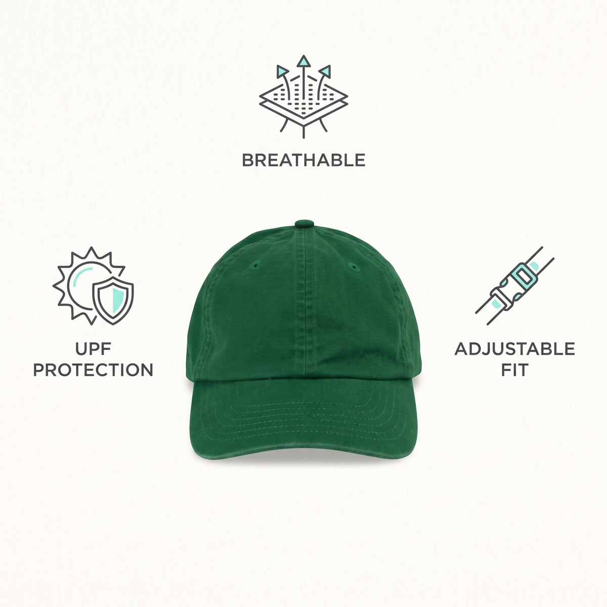 Classic Fishing Cap — features