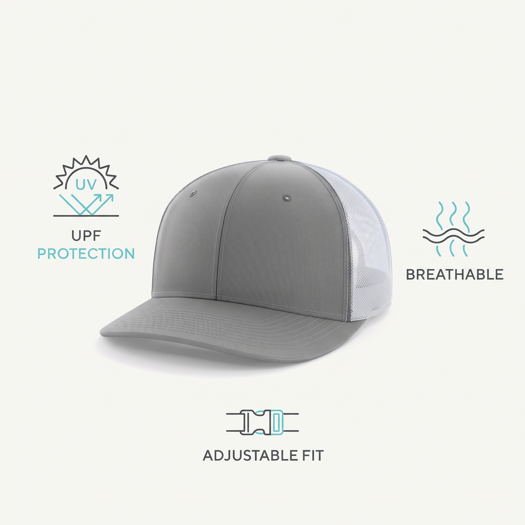 Flare Trucker Cap — features