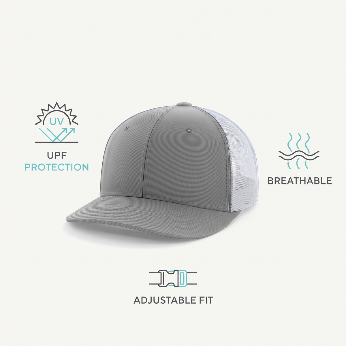 Flare Trucker Cap — features