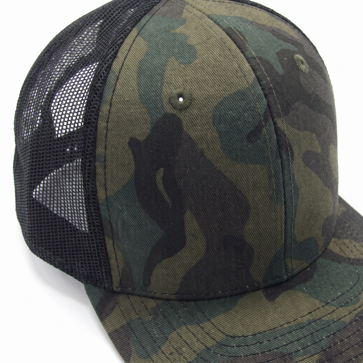 Camo Trucker Cap — detail