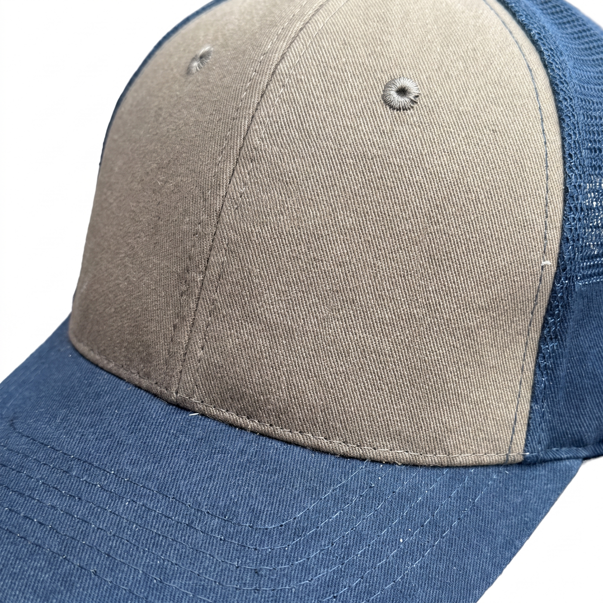 Everyday Fishing Cap — Grey/Blue — detail