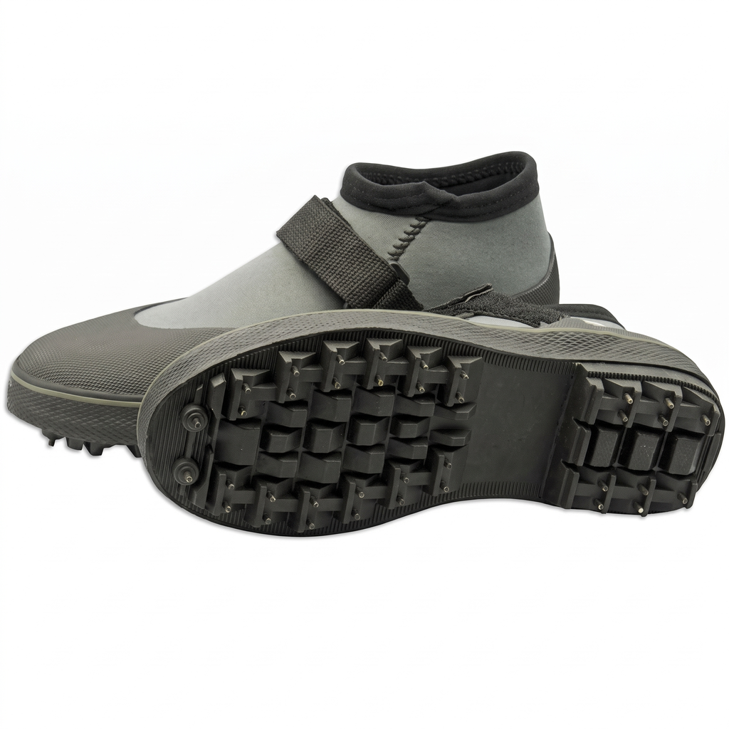 Low-Cut Rock Grip Wading Shoes — studio view