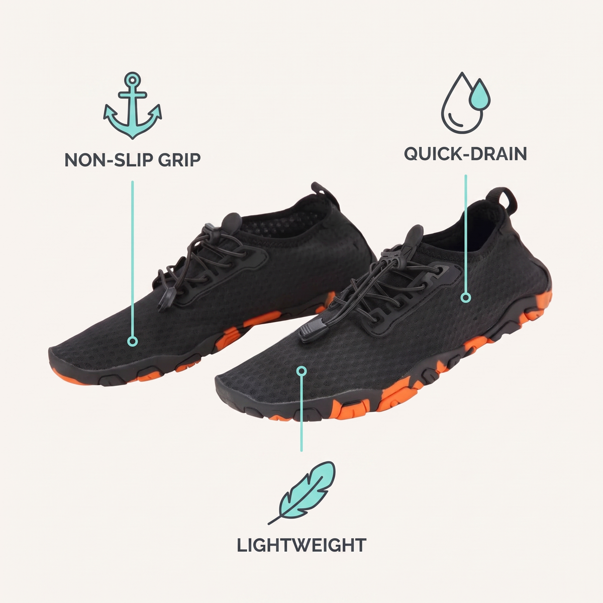 Molokai Reef Water Shoes — features