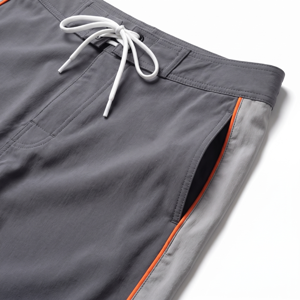 Fixed-Waist Boardshorts — detail