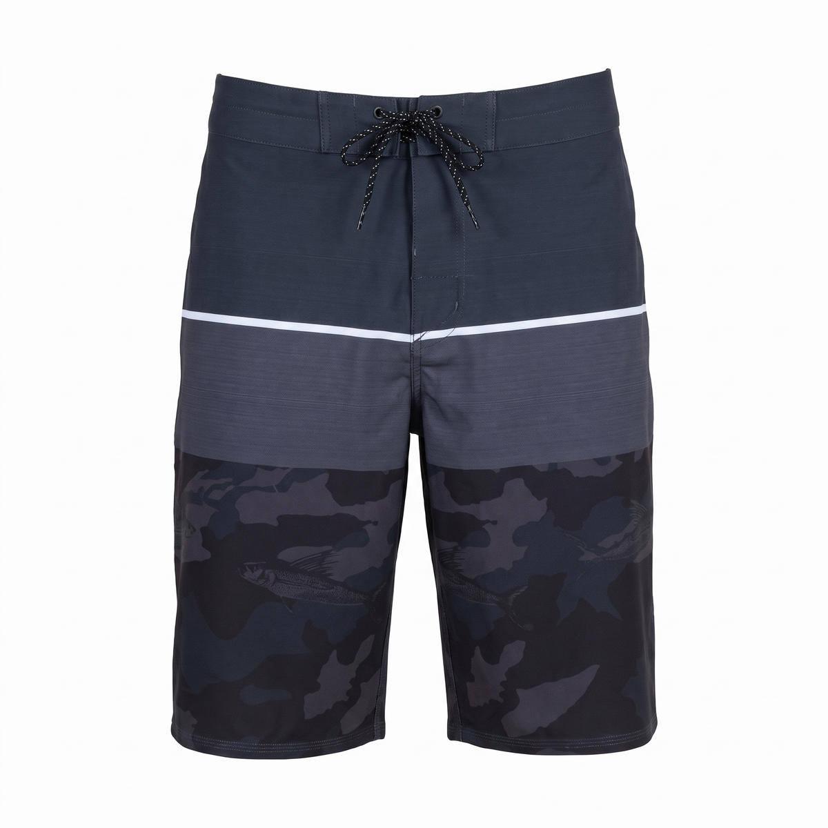 Utility Boardshorts — Black — studio view