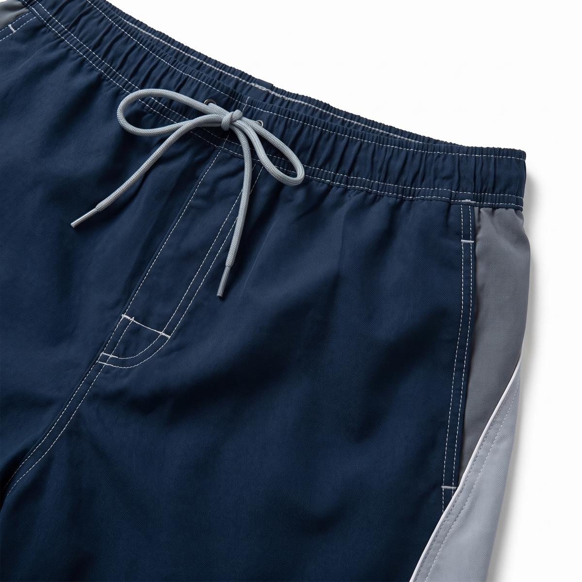 Elastic-Waist Boardshorts — detail