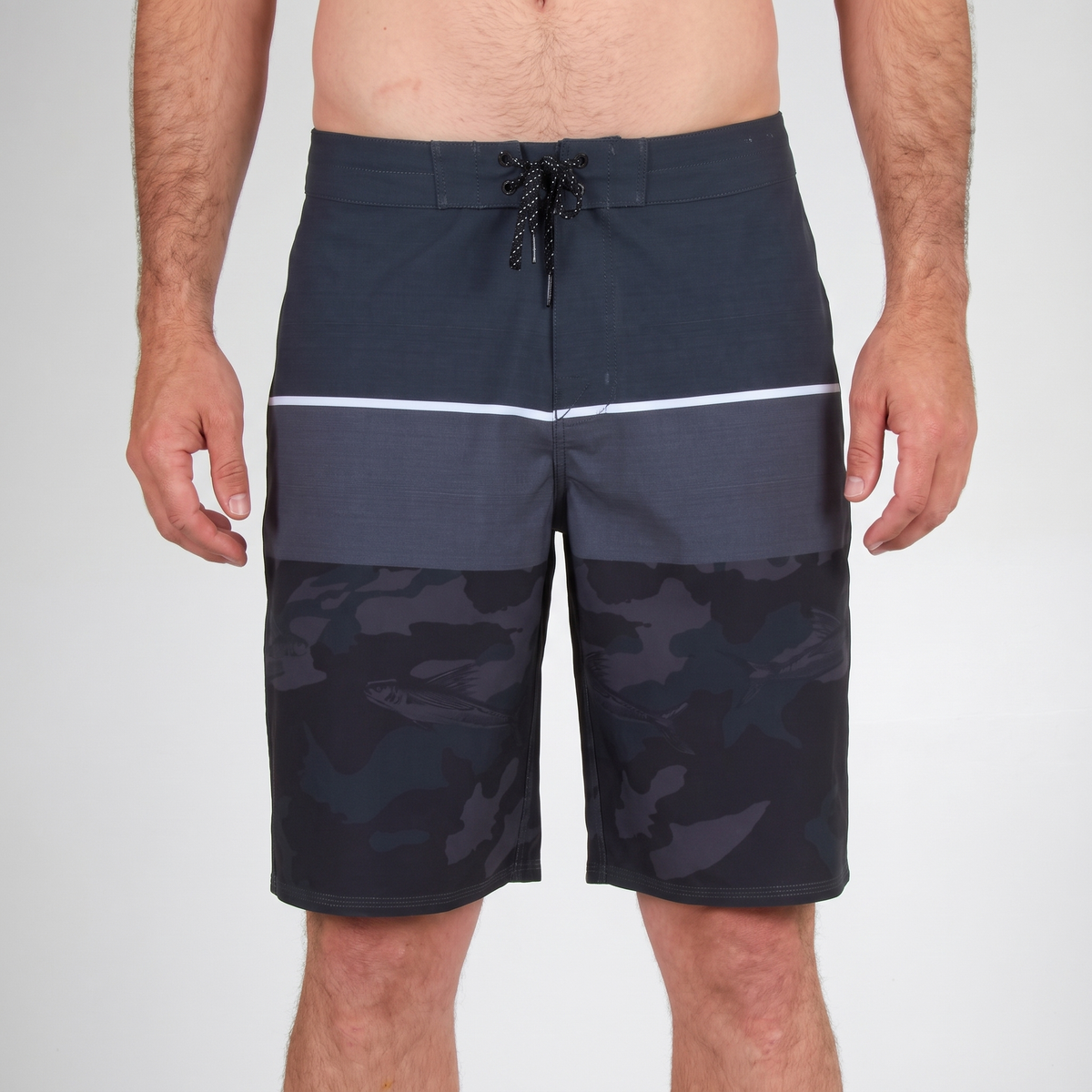 Utility Boardshorts — Black — product hero