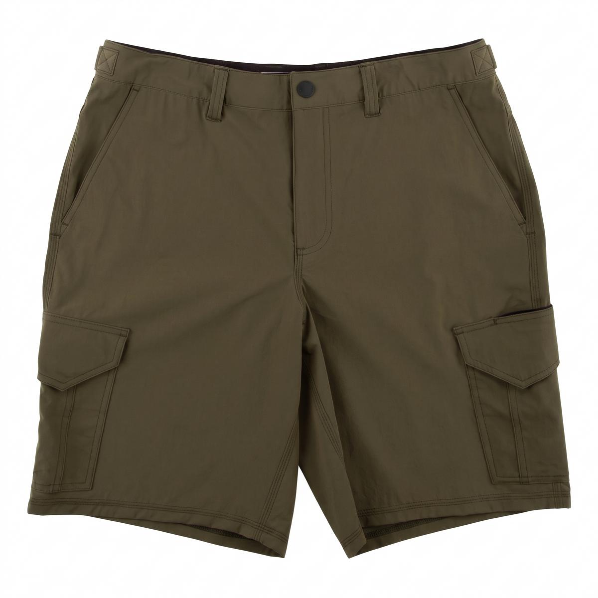 Cargo Fishing Shorts — Military — studio view