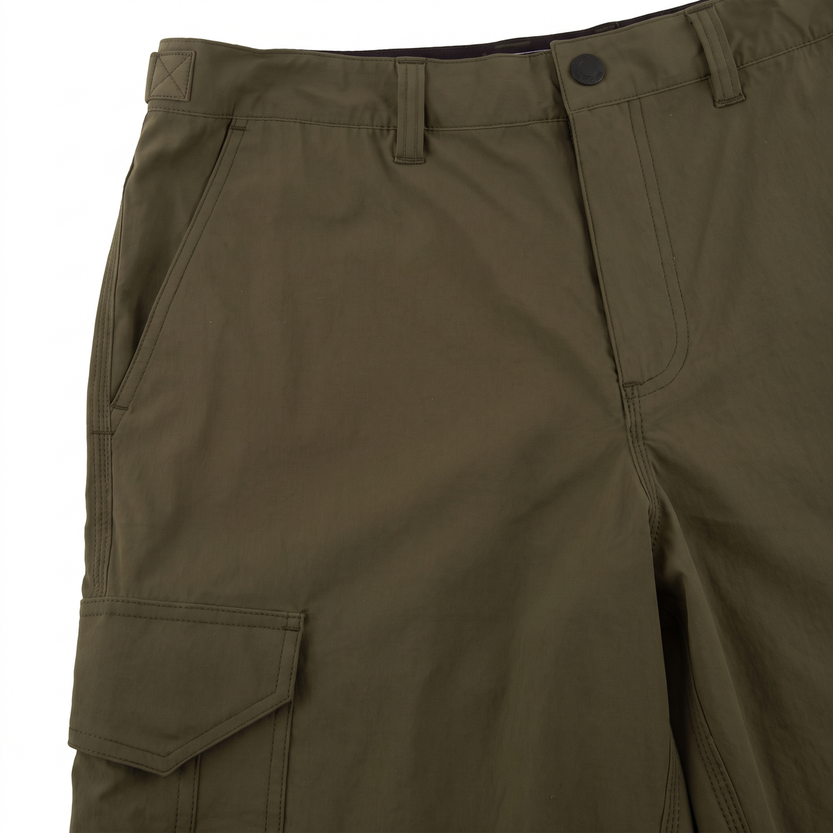 Cargo Fishing Shorts — Military — detail