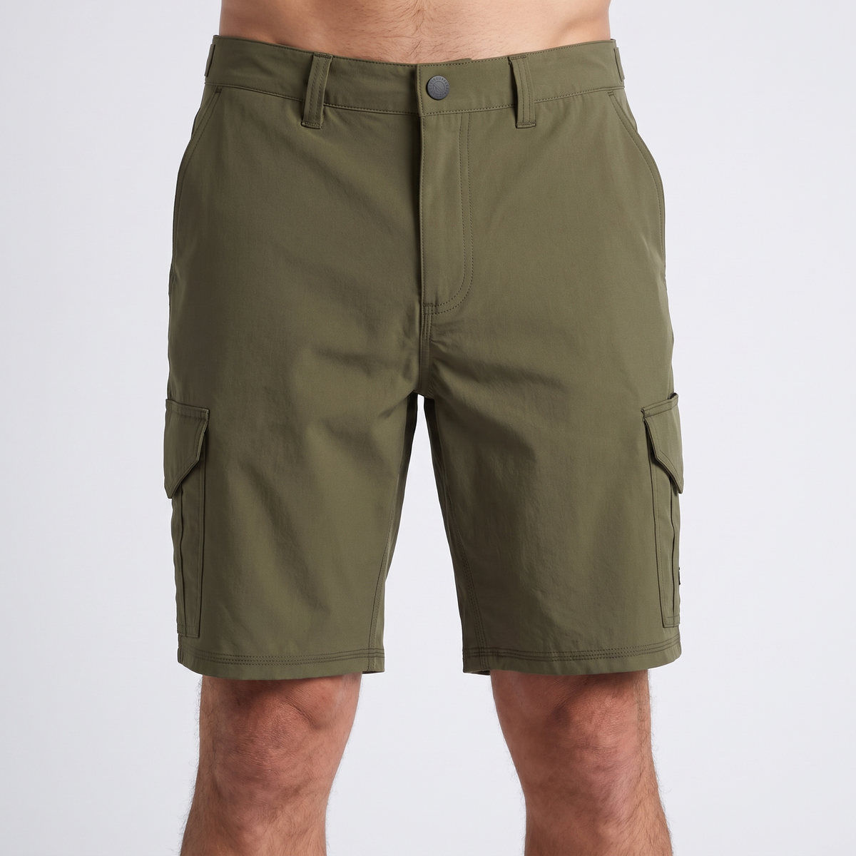 Cargo Fishing Shorts — Military — product hero