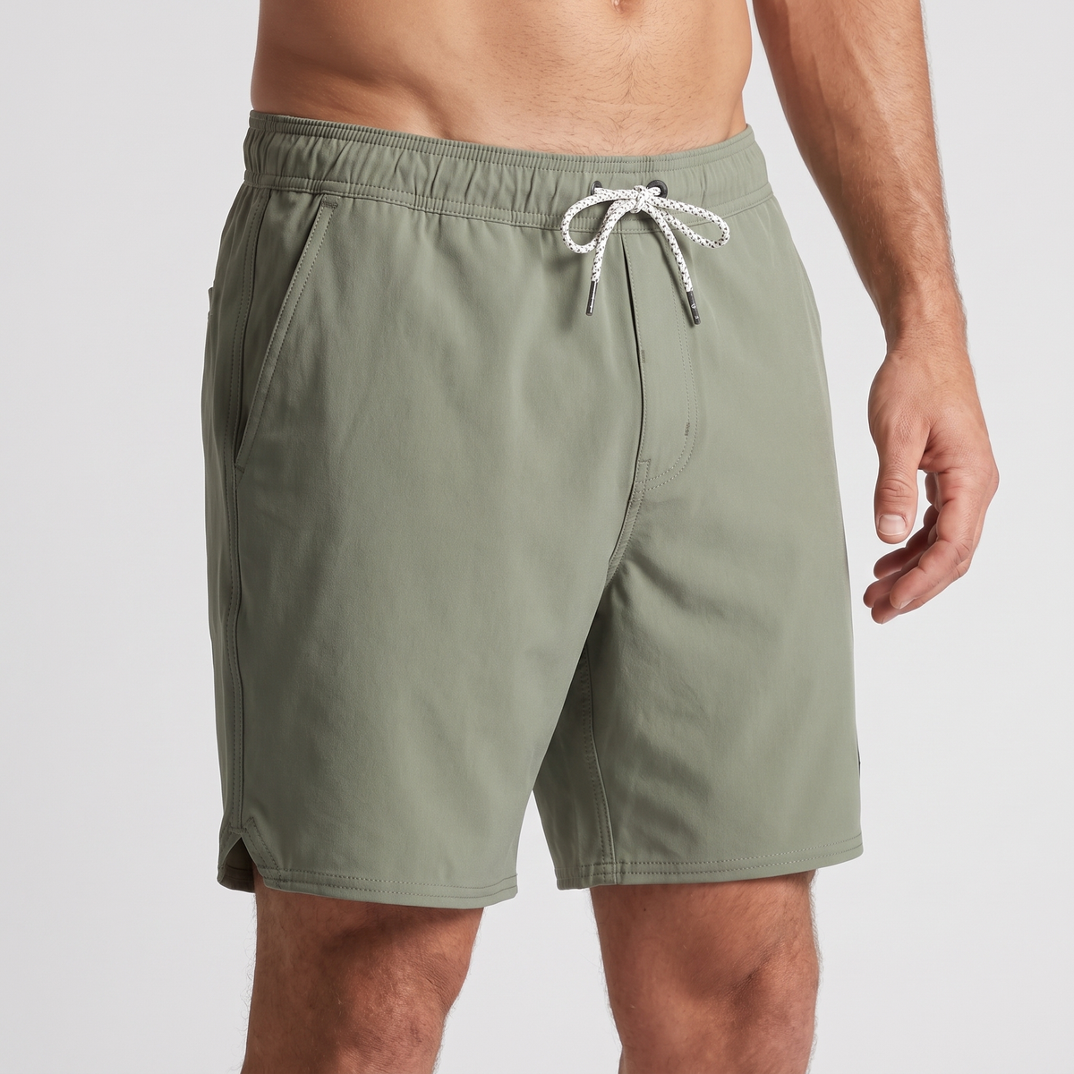 Elastic Boardshorts — Vintage Military — product hero