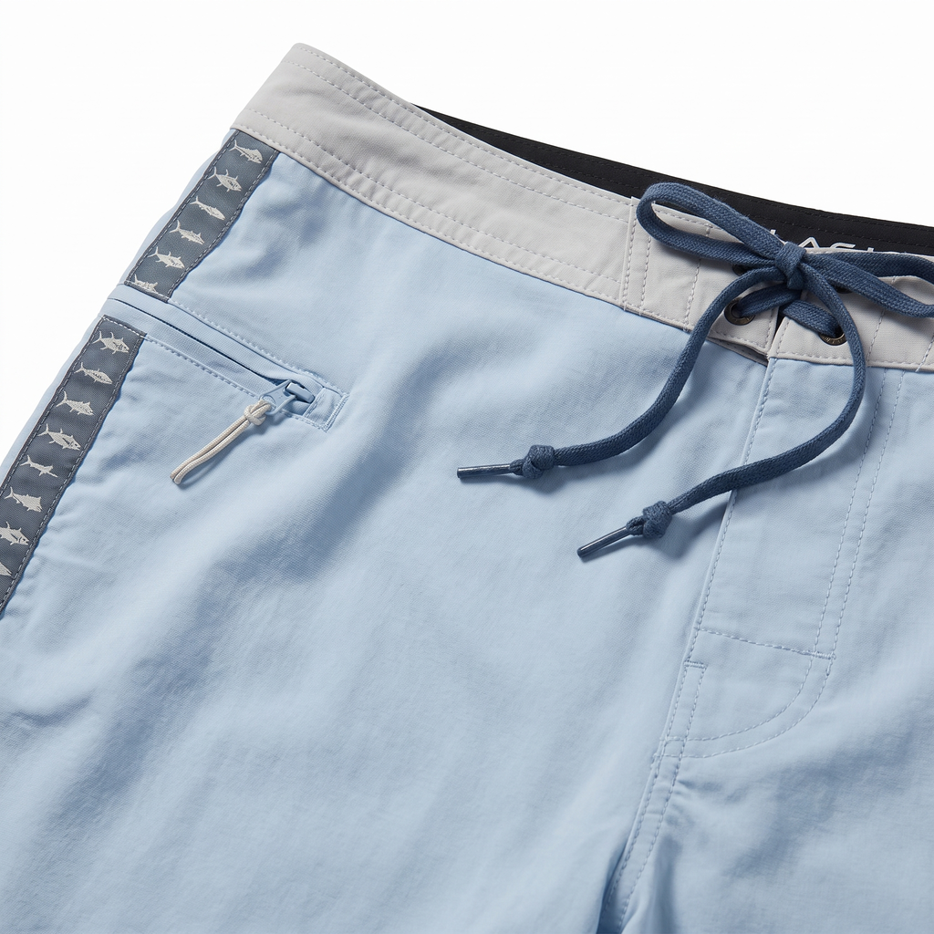 18" Performance Boardshorts — detail