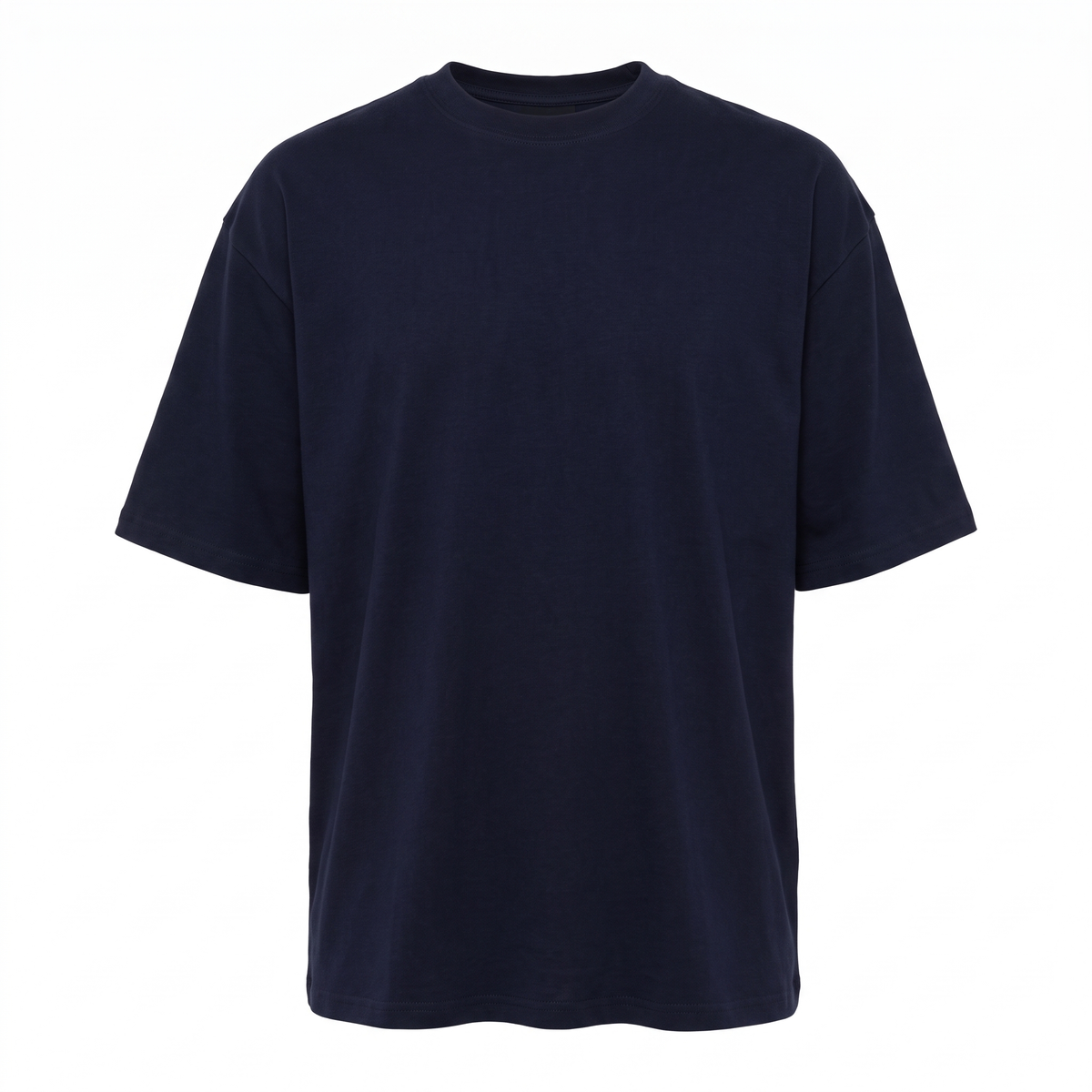 Fishing Tee — Navy — studio view