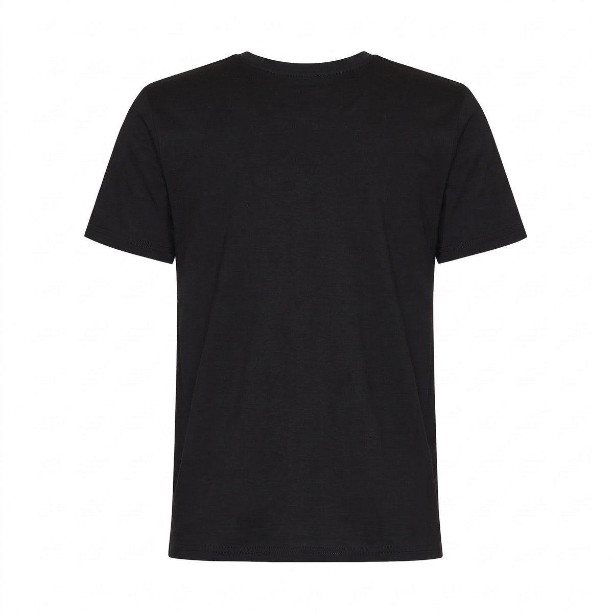Aqua Fade Fishing Tee — Black — studio view