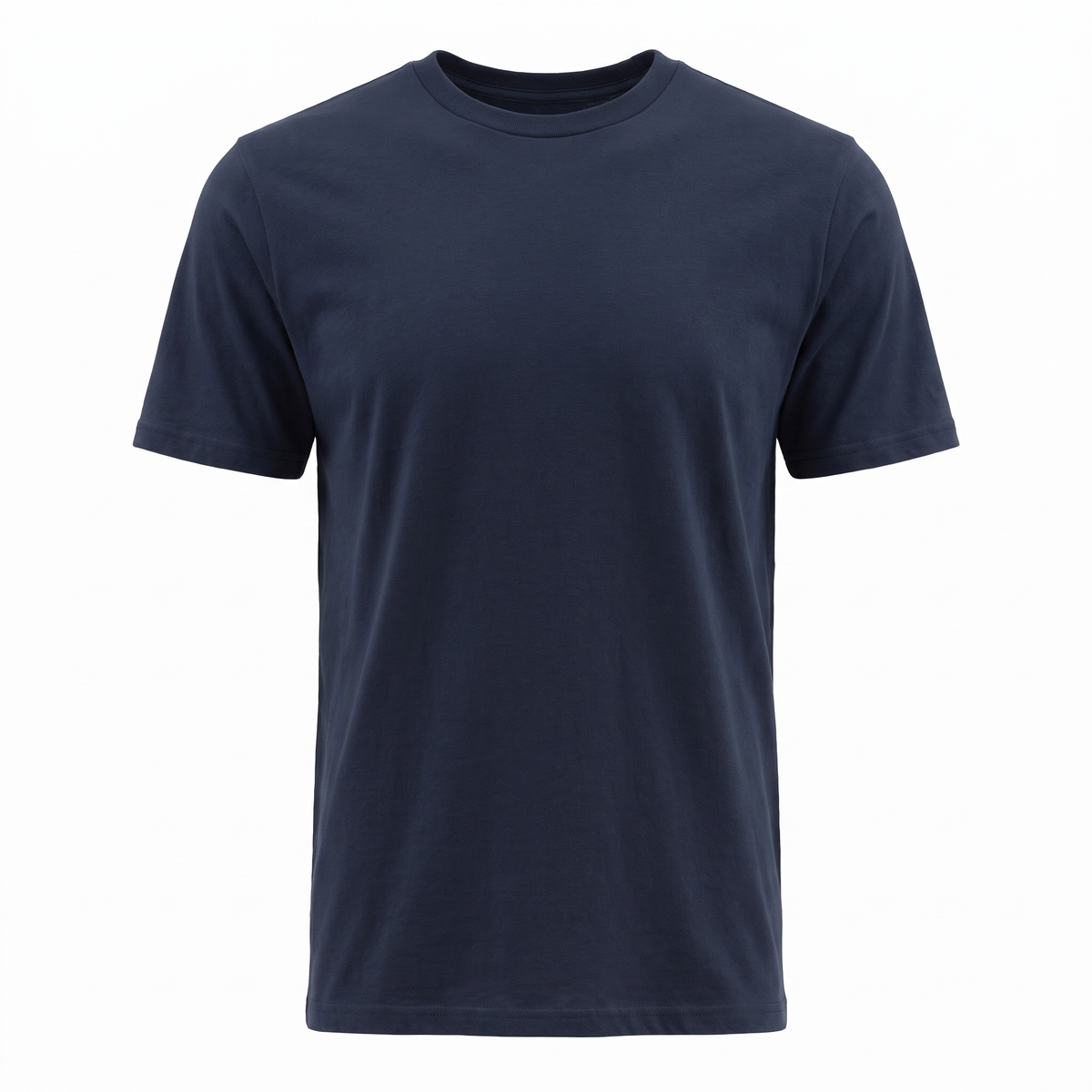 Marlin Graphic Fishing Tee — Navy — studio view