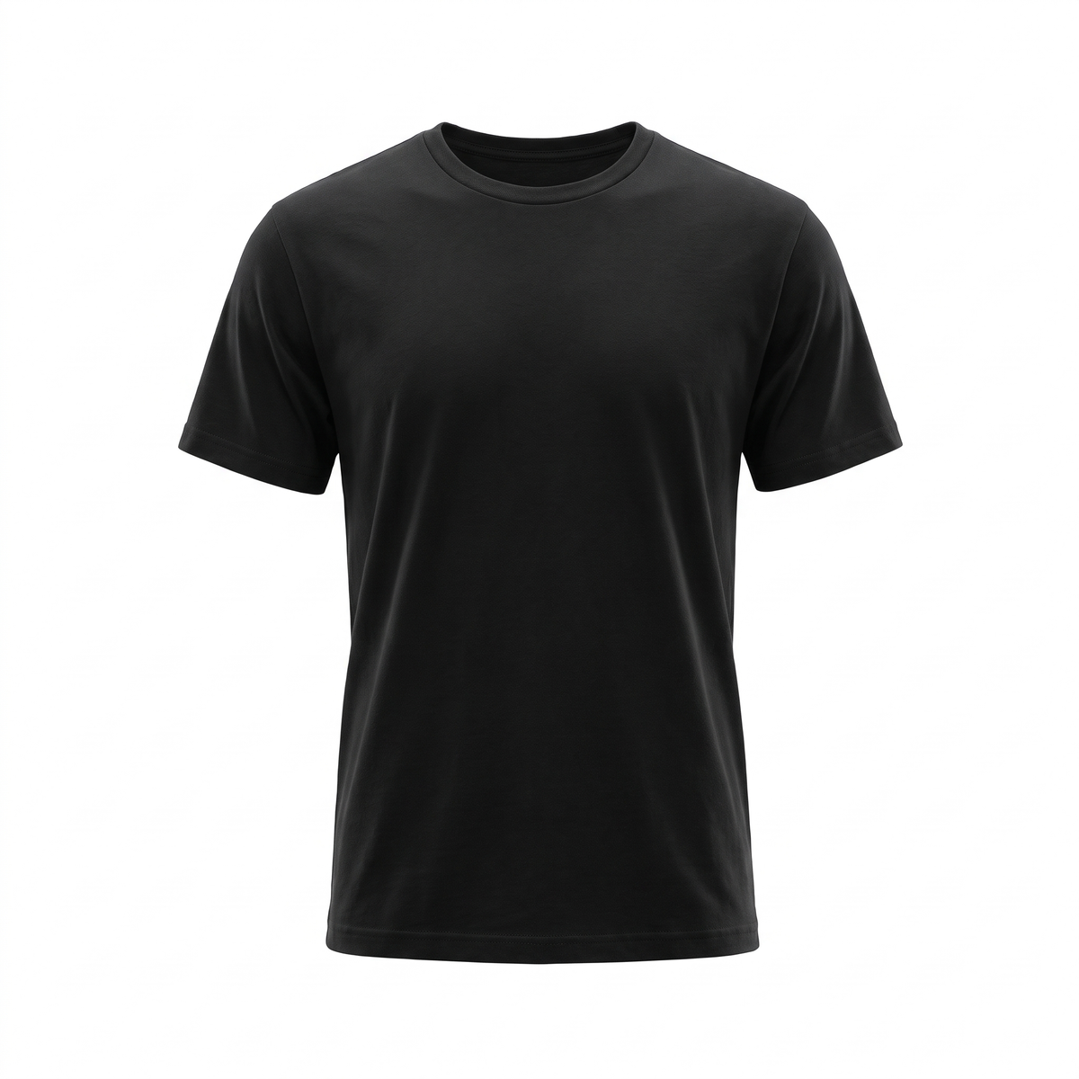 Standard Fishing Tee — Black — studio view