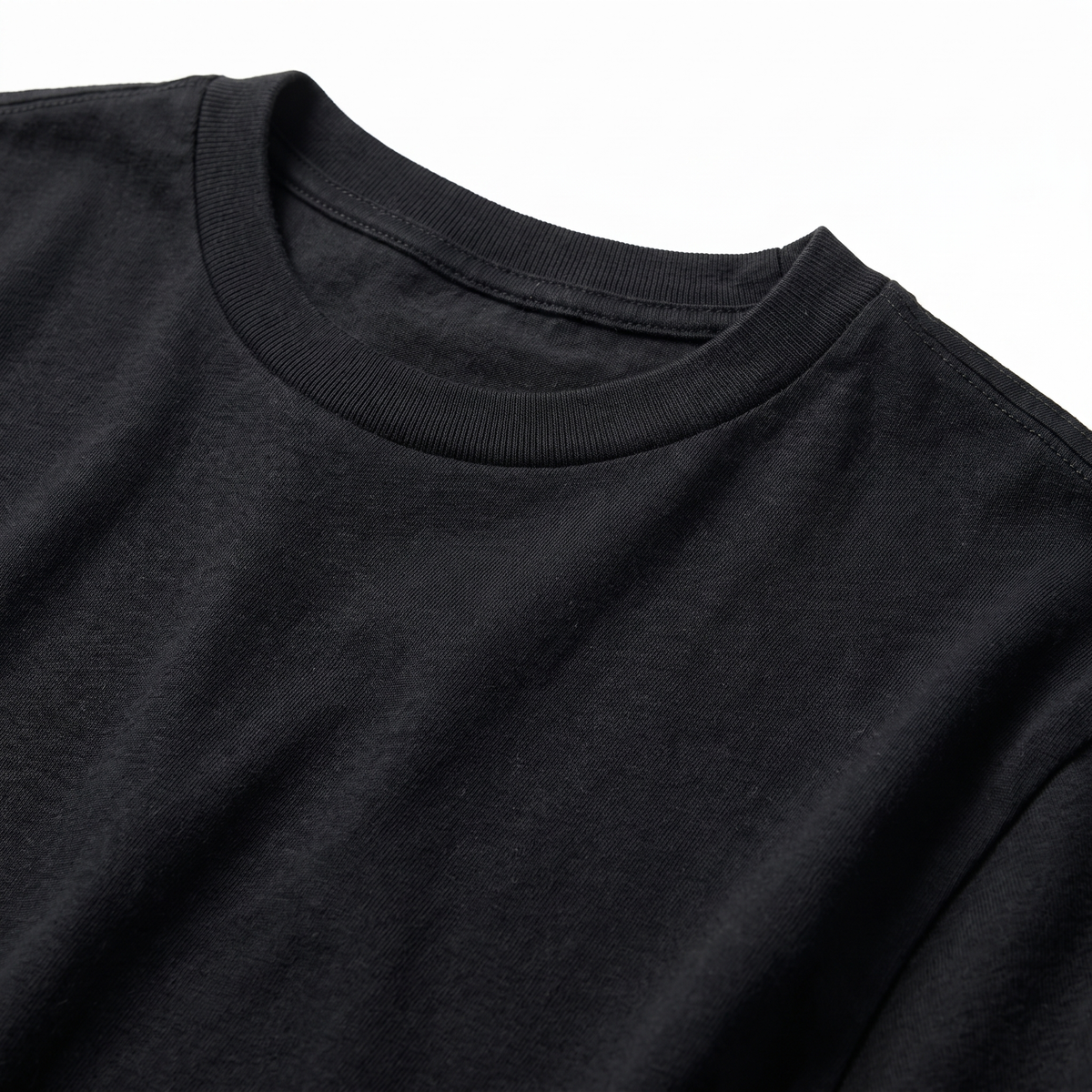 Standard Fishing Tee — Black — detail