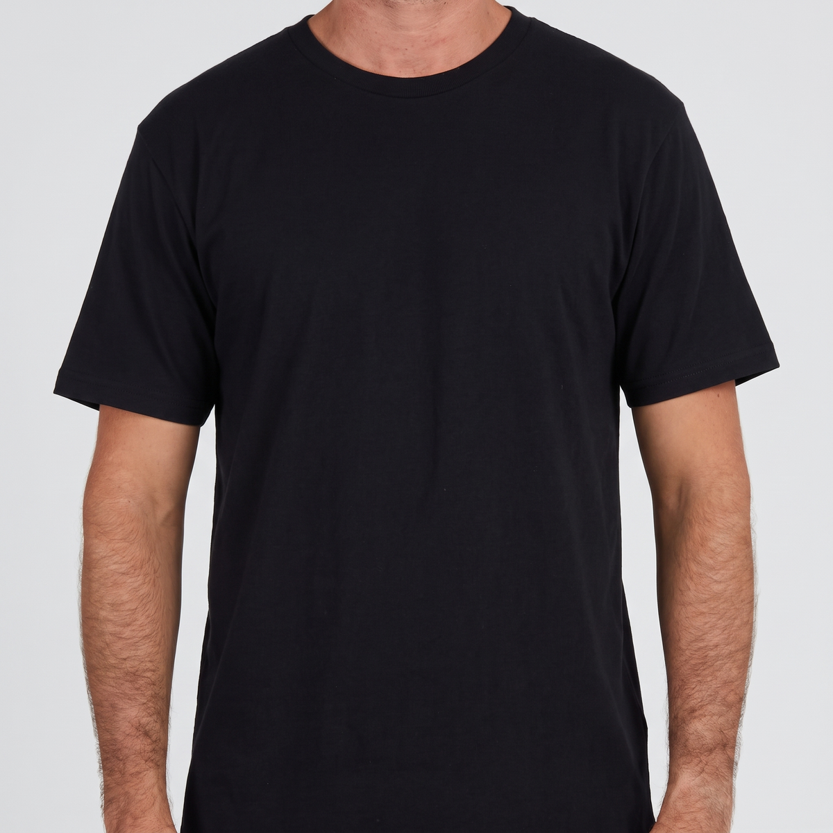 Essential Fishing Tee — Black — product hero