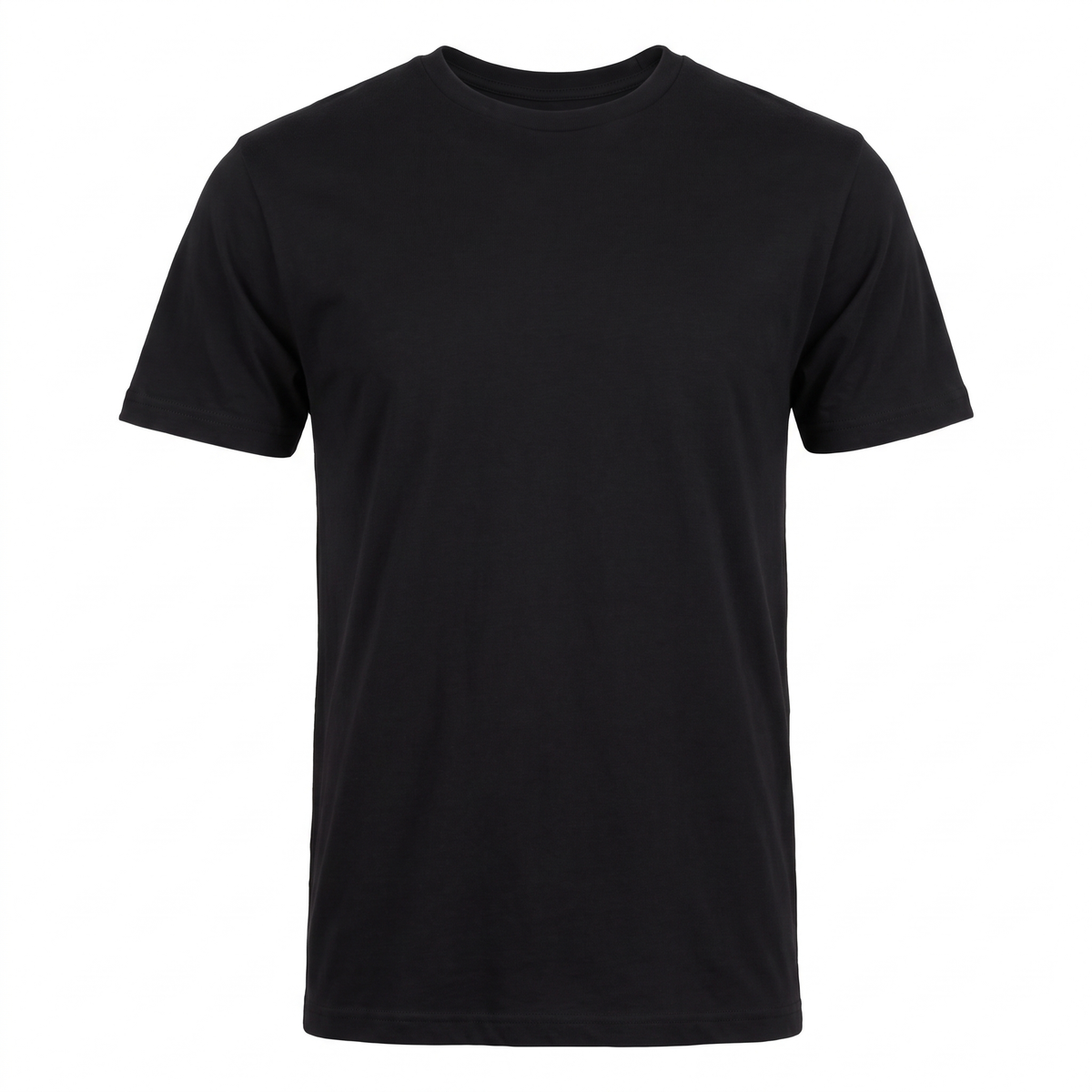 Essential Fishing Tee — Black — studio view