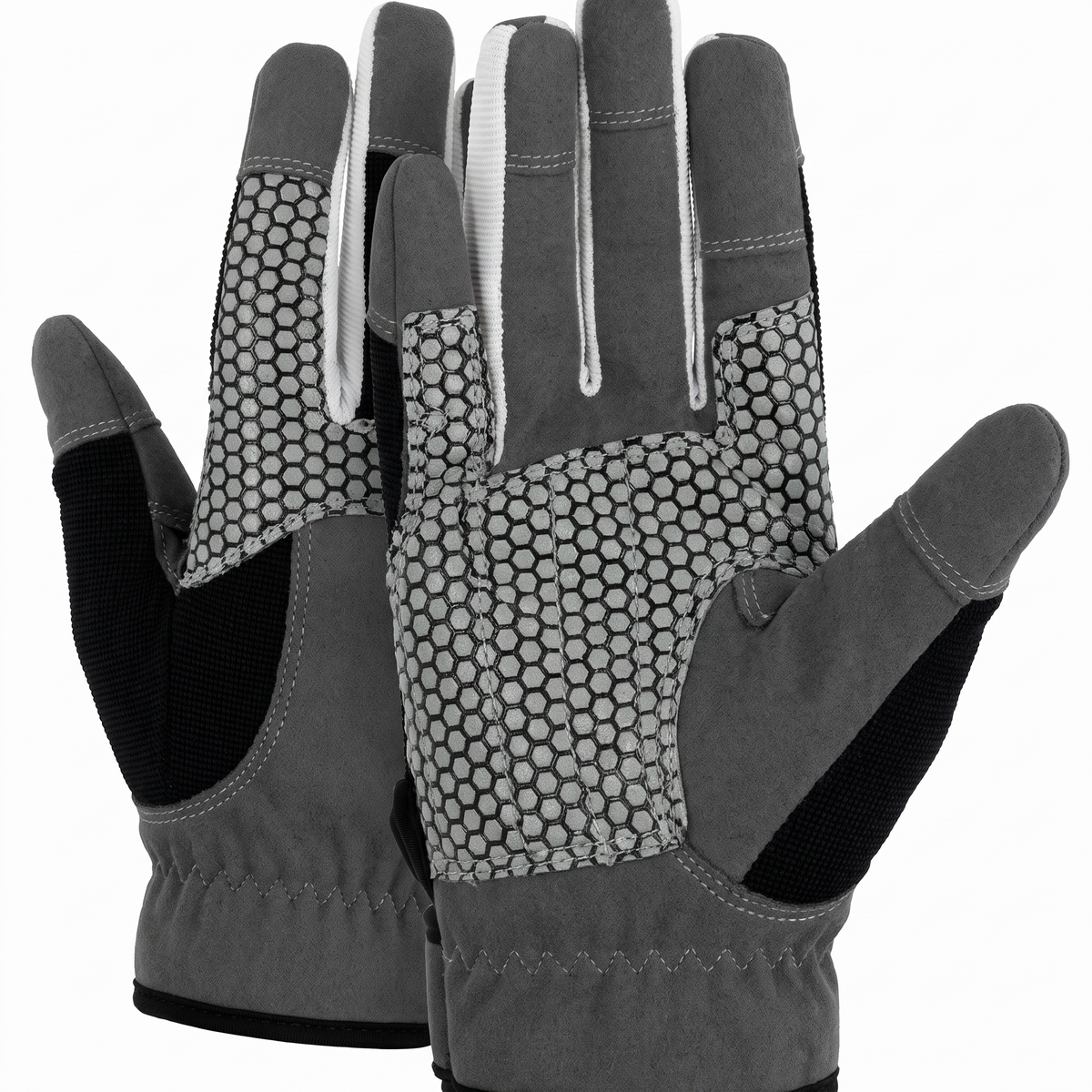 Offshore Fishing Gloves — Black — detail