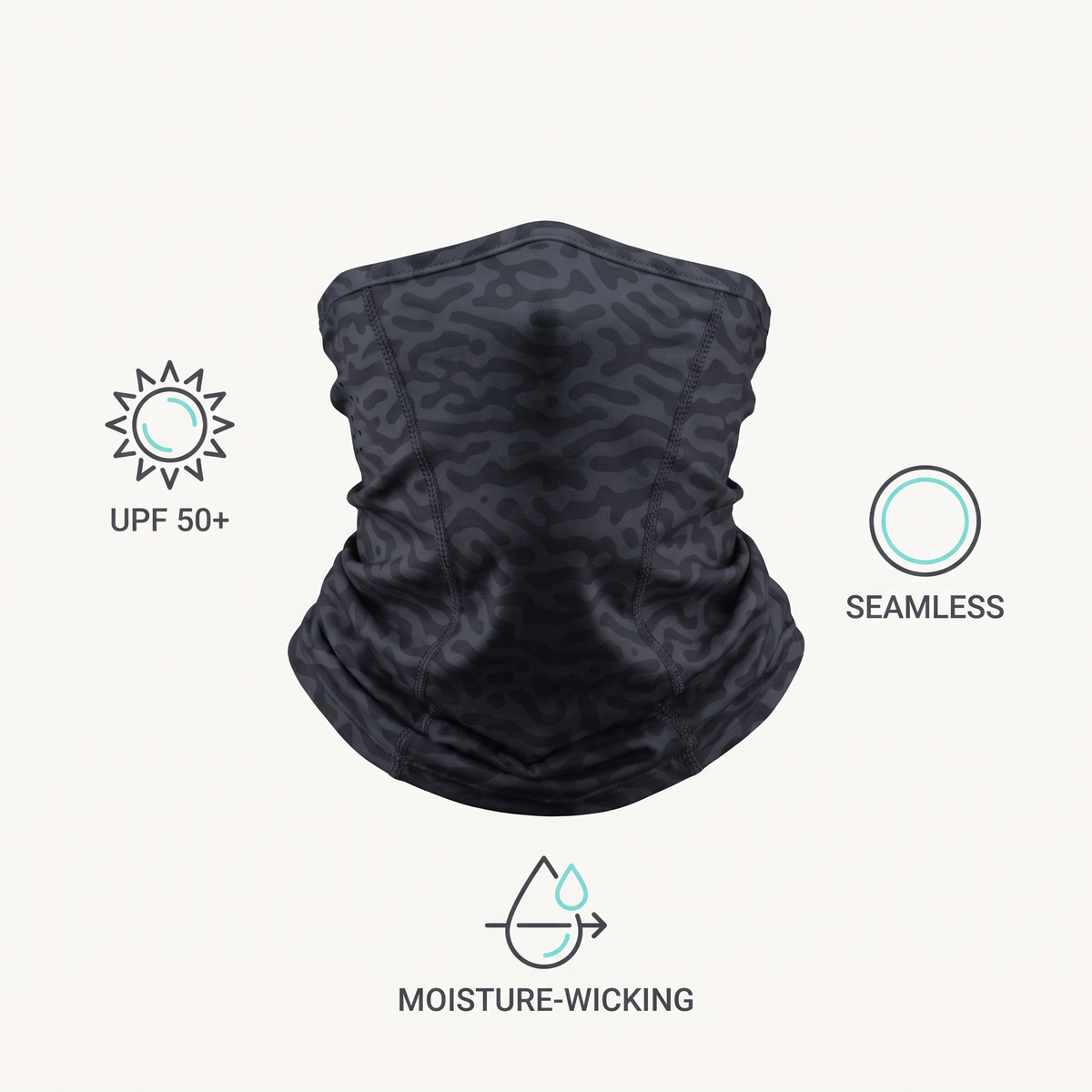 UPF 50+ Sun Gaiter — features