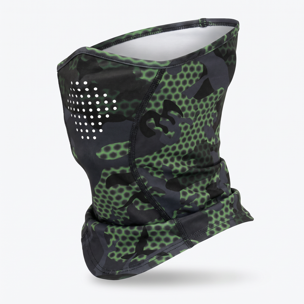 Face & Neck Sun Shield — Dark Green — product hero