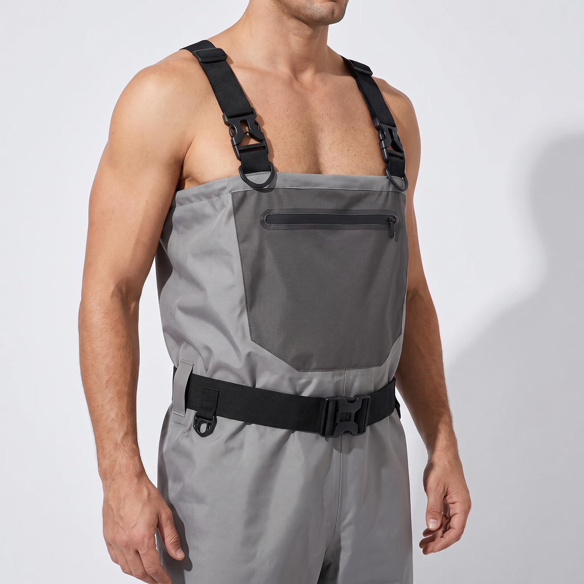 Lightweight Breathable Stockingfoot Chest Waders — product hero