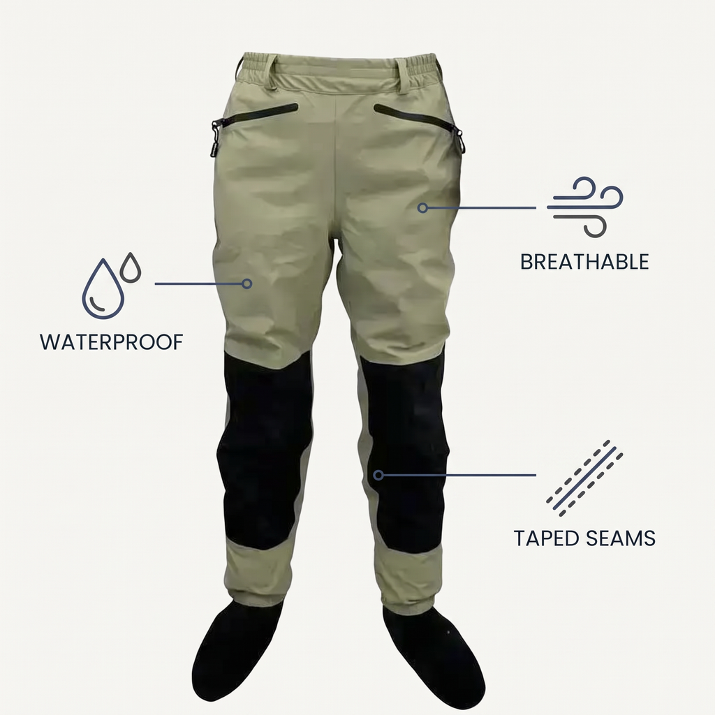 3-Layer Breathable Wading Pants — features