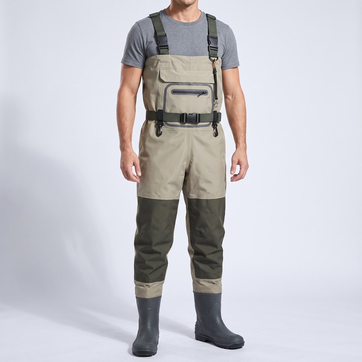 Durable Breathable Chest Waders — product hero