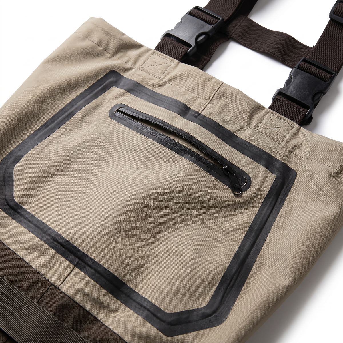 Breathable Stockingfoot Chest Waders — detail