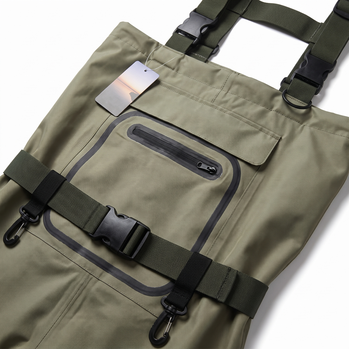 Durable Breathable Chest Waders — detail