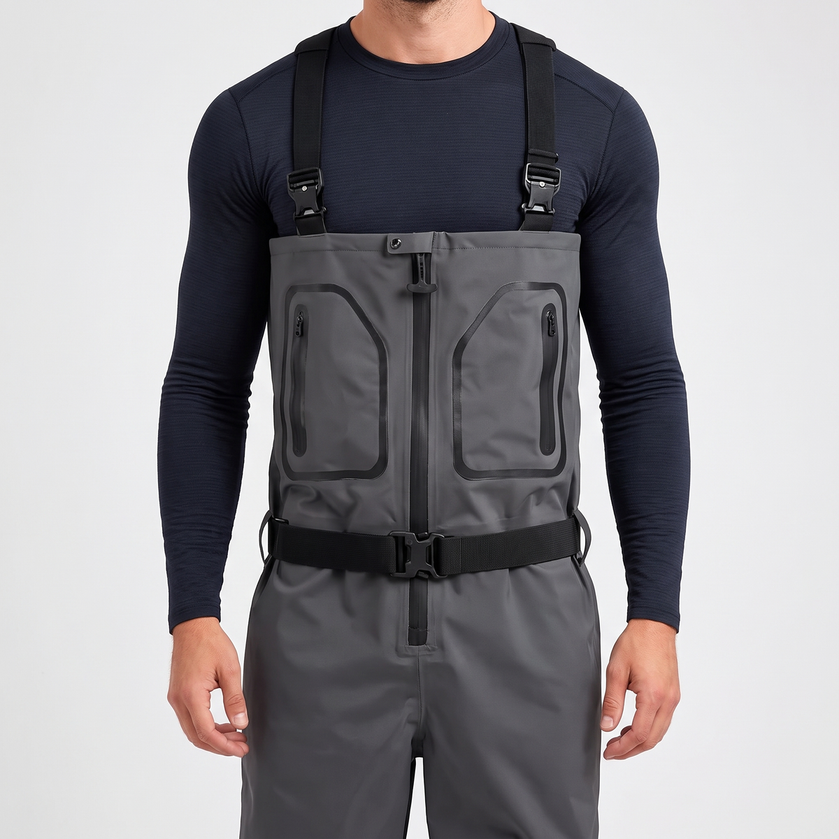 Waterproof Stockingfoot Chest Waders — product hero