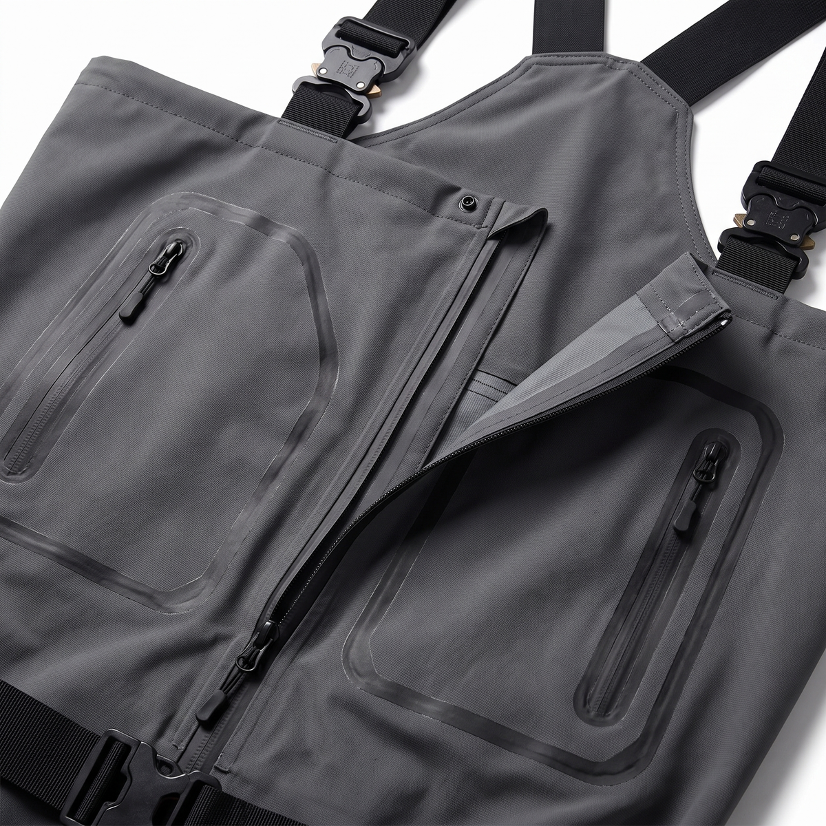 Waterproof Stockingfoot Chest Waders — detail